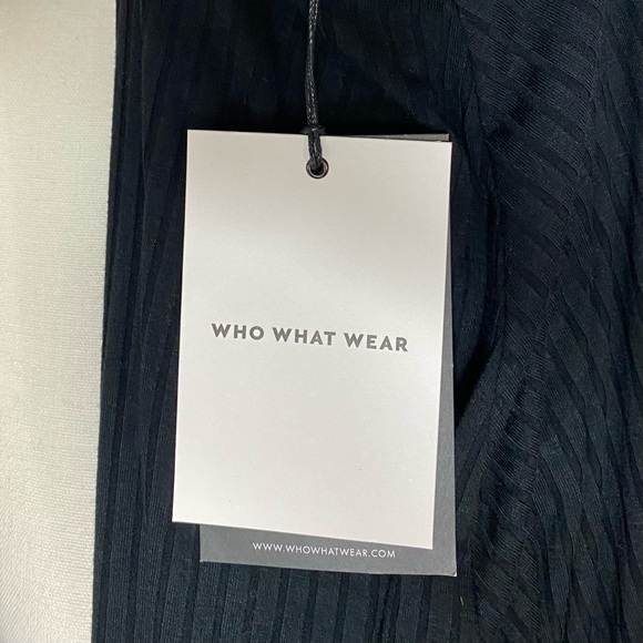 NWT Who What Wear Long Sleeve Ribbed Turtleneck Dress - Picture 7 of 11